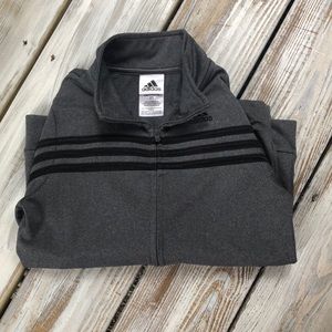 Youth Adidas Zip- up lightweight sweatshirt!